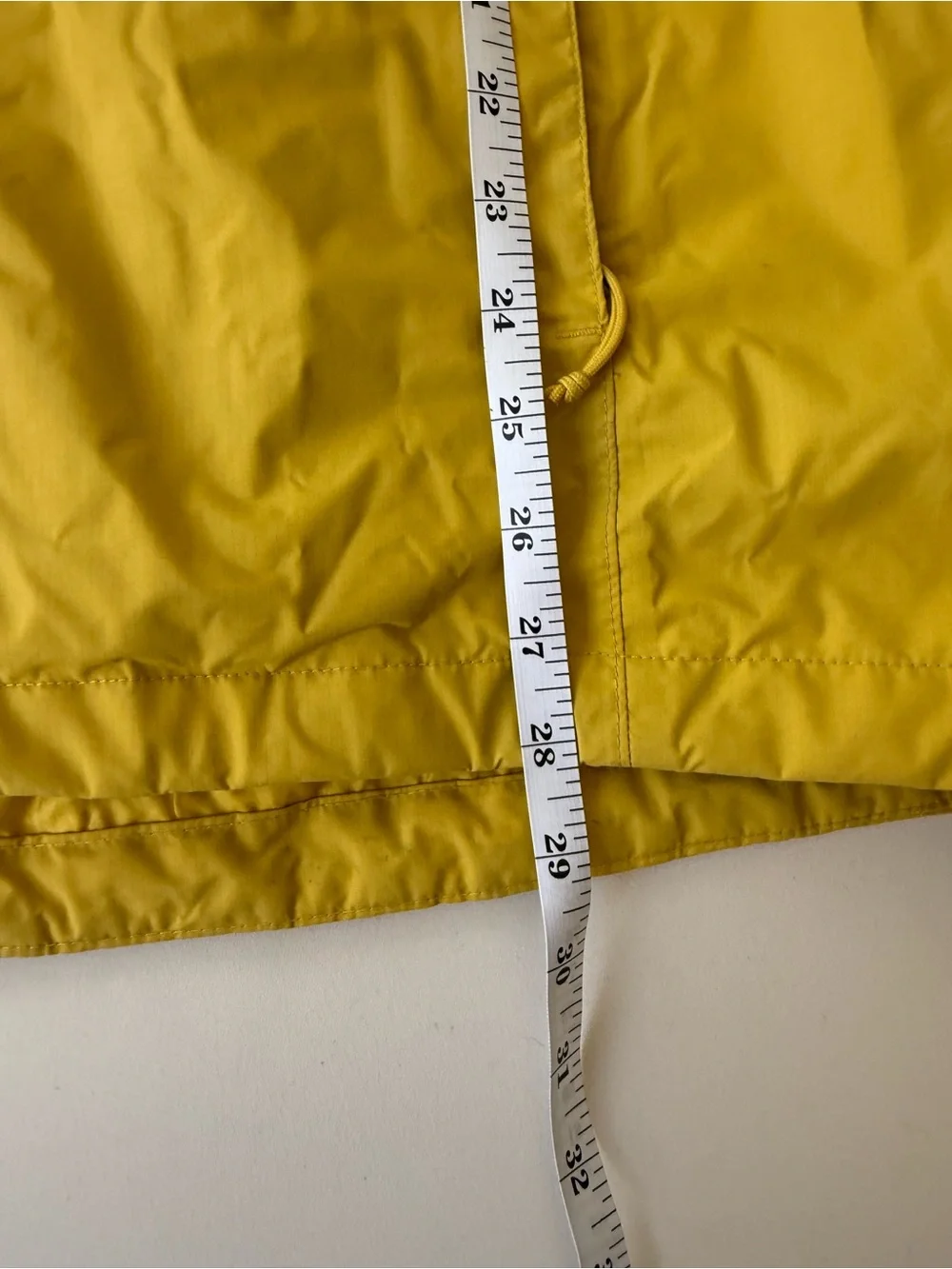 The North Face Men's Mustard Yellow Windbreaker Jacket